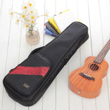 Maxbell Ukulele Gig Bag Soft Padded Carrying Protect Backpack for Ukulele 23 Inch