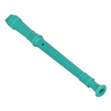 Maxbell Detachable 8 Holes Recorder Clarinet With Cleaning Rod Stick for Kids Cyan