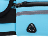 Maxbell Waterproof Running Jogging Belt Bum Waist Pouch Fanny Pack Blue
