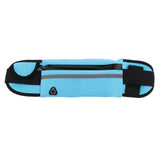 Maxbell Waterproof Running Jogging Belt Bum Waist Pouch Fanny Pack Blue
