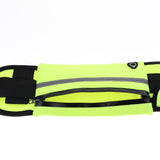 Maxbell Waterproof Running Jogging Belt Bum Waist Pouch Fanny Pack Fluorescent Green