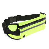 Maxbell Waterproof Running Jogging Belt Bum Waist Pouch Fanny Pack Fluorescent Green