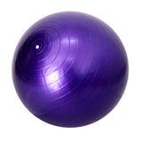 Maxbell 55cm Yoga Ball with Pump Anti Burst Exercise Balance Workout Fitness Purple