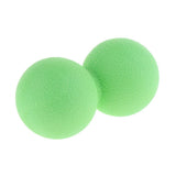 Maxbell Lacrosse Massage Ball Myofascial Muscle Relief Release Double Ball Green