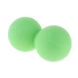 Maxbell Lacrosse Massage Ball Myofascial Muscle Relief Release Double Ball Green