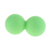 Maxbell Lacrosse Massage Ball Myofascial Muscle Relief Release Double Ball Green