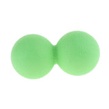 Maxbell Lacrosse Massage Ball Myofascial Muscle Relief Release Double Ball Green