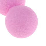 Maxbell Lacrosse Massage Ball Myofascial Muscle Relief Release Double Ball Pink