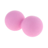 Maxbell Lacrosse Massage Ball Myofascial Muscle Relief Release Double Ball Pink