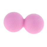 Maxbell Lacrosse Massage Ball Myofascial Muscle Relief Release Double Ball Pink