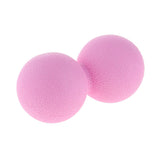 Maxbell Lacrosse Massage Ball Myofascial Muscle Relief Release Double Ball Pink