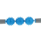 Max Spiky Ball Trigger Point Muscle Stick Roller Massage Wand Rolling Blue