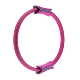 Maxbell Dual Grip Pilates Ring Full Body Toning Fitness Magic Circle Exercise Pink