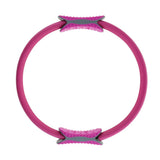 Maxbell Dual Grip Pilates Ring Full Body Toning Fitness Magic Circle Exercise Pink