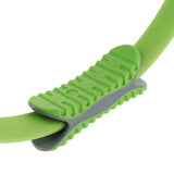 Maxbell Dual Grip Pilates Ring Full Body Toning Fitness Magic Circle Exercise Green