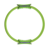 Maxbell Dual Grip Pilates Ring Full Body Toning Fitness Magic Circle Exercise Green