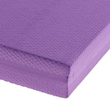 Maxbell TPE Yoga Balance Pad Knee Protective Mat Trainer Brick Cushion Purple
