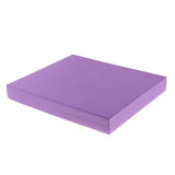 Maxbell TPE Yoga Balance Pad Knee Protective Mat Trainer Brick Cushion Purple