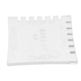 Maxbell Guitar Acrylic String Action Gauge Radius Ruler 4