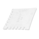 Maxbell Guitar Acrylic String Action Gauge Radius Ruler 4