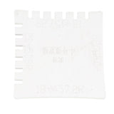 Maxbell Guitar Acrylic String Action Gauge Radius Ruler 4
