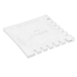 Maxbell Guitar Acrylic String Action Gauge Radius Ruler 4
