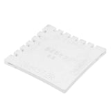 Maxbell Guitar Acrylic String Action Gauge Radius Ruler 4
