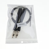 Maxbell Jump Rope Skipping Rope - Self-locking - Adjustable with Ball Bearing Black