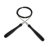 Maxbell Jump Rope Skipping Rope - Self-locking - Adjustable with Ball Bearing Black