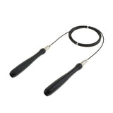 Maxbell Jump Rope Skipping Rope - Self-locking - Adjustable with Ball Bearing Black