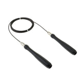 Maxbell Jump Rope Skipping Rope - Self-locking - Adjustable with Ball Bearing Black