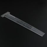 Max Transparent Guitar Fingerboard Bridge Template Luthier Tool 23inch