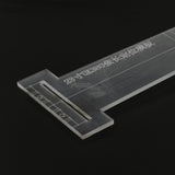 Max Transparent Guitar Fingerboard Bridge Template Luthier Tool 23inch