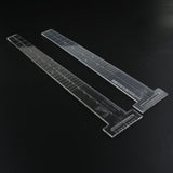 Max Transparent Guitar Fingerboard Bridge Template Luthier Tool 23inch