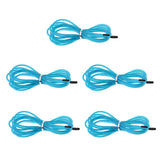 Max Replacement Jump Rope Cord Skipping Speed Rope Cable with End Caps Blue