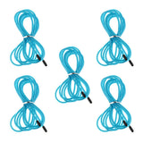 Max Replacement Jump Rope Cord Skipping Speed Rope Cable with End Caps Blue