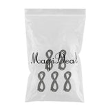 Max Replacement Jump Rope Cord Skipping Speed Rope Cable with End Caps Black