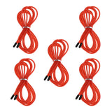 Max Replacement Jump Rope Cord Skipping Speed Rope Cable with End Caps Red