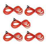 Max Replacement Jump Rope Cord Skipping Speed Rope Cable with End Caps Red
