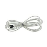 Max Replacement Jump Rope Cord Skipping Speed Rope Cable with End Caps White