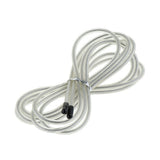 Max Replacement Jump Rope Cord Skipping Speed Rope Cable with End Caps White