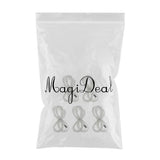 Max Replacement Jump Rope Cord Skipping Speed Rope Cable with End Caps White