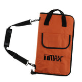 Max Maxb Drum Stick Holder Waterproof Padded Stick Bag for Drum Percussion Orange