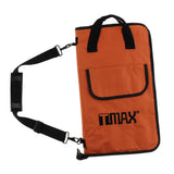 Max Maxb Drum Stick Holder Waterproof Padded Stick Bag for Drum Percussion Orange