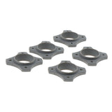 Max Maxb 5 Pieces Microphone Anti-Slip Anti-Rolling Protection Ring Roller Gray