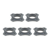 Max Maxb 5 Pieces Microphone Anti-Slip Anti-Rolling Protection Ring Roller Gray