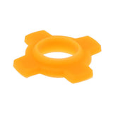 Max Maxb 2 Pieces Microphone Mic Holder Anti-rolling Protection Rings Orange