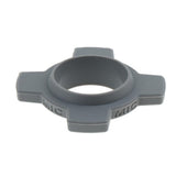 Max Maxb 2 Pieces Microphone Mic Holder Anti-rolling Protection Rings Gray