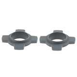 Max Maxb 2 Pieces Microphone Mic Holder Anti-rolling Protection Rings Gray