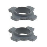 Max Maxb 2 Pieces Microphone Mic Holder Anti-rolling Protection Rings Gray